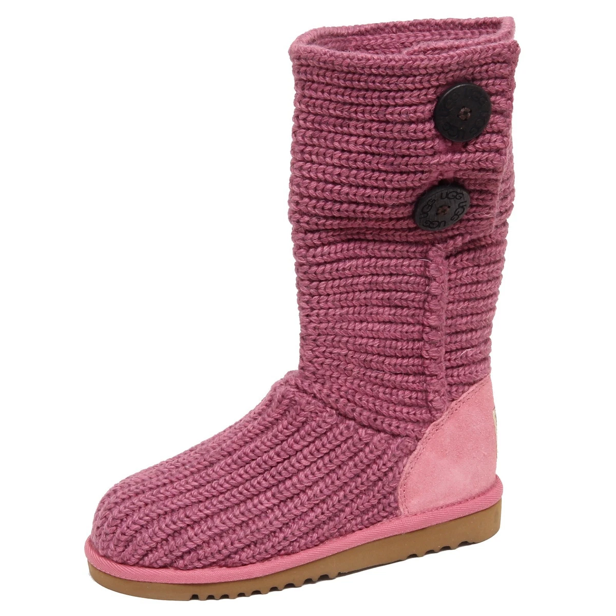 F3534 NO BOX stivale bimba girl UGG scarpe wool shoe boot pink purple