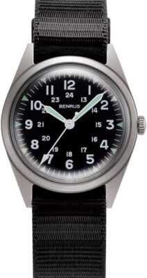 ベンラスBENRUS DTU-2 a/p Buy Benrus DTU-2A Military Watch DTU-2A/P-SVBK Watch Reissue Model