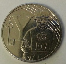 NEW A-Z 2019 ALPHABET 10p COIN HUNT- LETTER Y - YEOMAN UNCIRCULATED