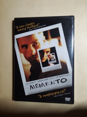 Memento (DVD, 2001) Guy Pearce, Christopher Nolan
