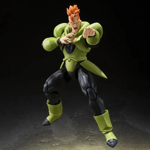 Bandai S.H.Figuarts ANDROID 16 Dragon Ball Z Exclusive Edition Brand New SHF Toy - Imagen 8 de 9