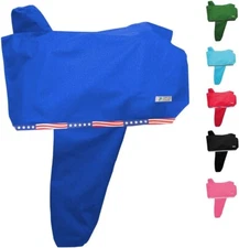 Tahoe Premium Nylon Waterproof Western Saddle Cover with 6 Elastic Straps