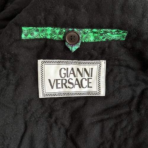 GIANNI VERSACE Seda Bomber Mix-Barroco Estampado Talla 52 desde F/W 1991/92 - Imagen 11 de 24