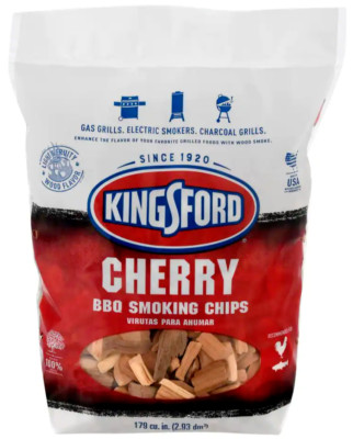 Kingsford 179 cu in BBQ Cherry Wood Chips Smokey Fish, Poultry, Pork, Vegetables
