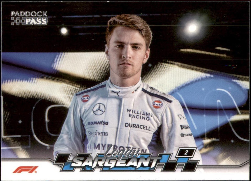 2024 Topps Paddock Pass Formula 1 - Logan Sargeant #70 - 1 of 1