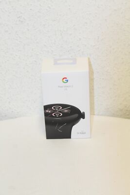 Google Pixel Watch 2 4G Matte Black Sportarmband Obsidian Inkl. Rechnung MwSt