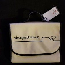 Vineyard Vines for Target baby infant changing pack diaper bag cream nav VT1085