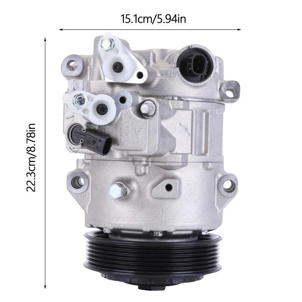 For Toyota Camry 2012-2017 RAV4 2009-2012 L4 2.5L A/C AC Compressor with Clutch - Изображение 2 из 4