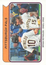 2023 Topps Heritage HN Baseball Pittsburgh Pals #CC-6    Combo Cards