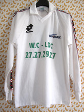 Maillot AMIENS ASC porté Ligue 2 Auchan Calberson shirt Lotto Vintage