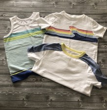 Gap Kids Boys Youth Small Shirt Lot Of 3 Summer Wear Cute 