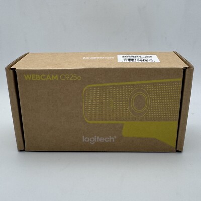 Logitech C925e HD Webcam 1080p V-U0030-O / 960-001075 / New Factory Sealed