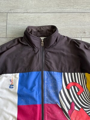 Adidas ATP Tour Tennis Jacket Track Top Vintage Retro Rare 90s Y2K