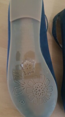 Chaussures Jasper Conran Fille Taille UK 12 - Bleu Marine Pailleté (Neuf Sans Boîte)