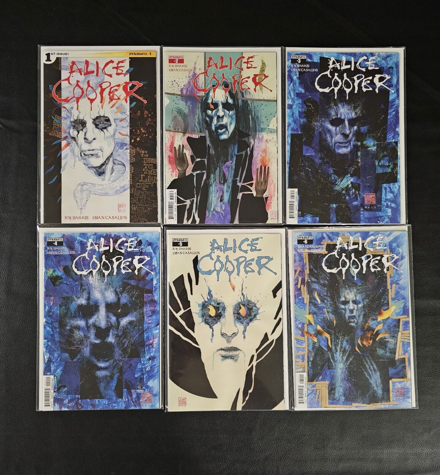 Alice Cooper Comic Books #1-6  Dynamite Comics