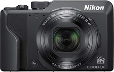 USED Nikon COOLPIX A1000 16MP Compact Digital Camera - Black FREESHIPPING