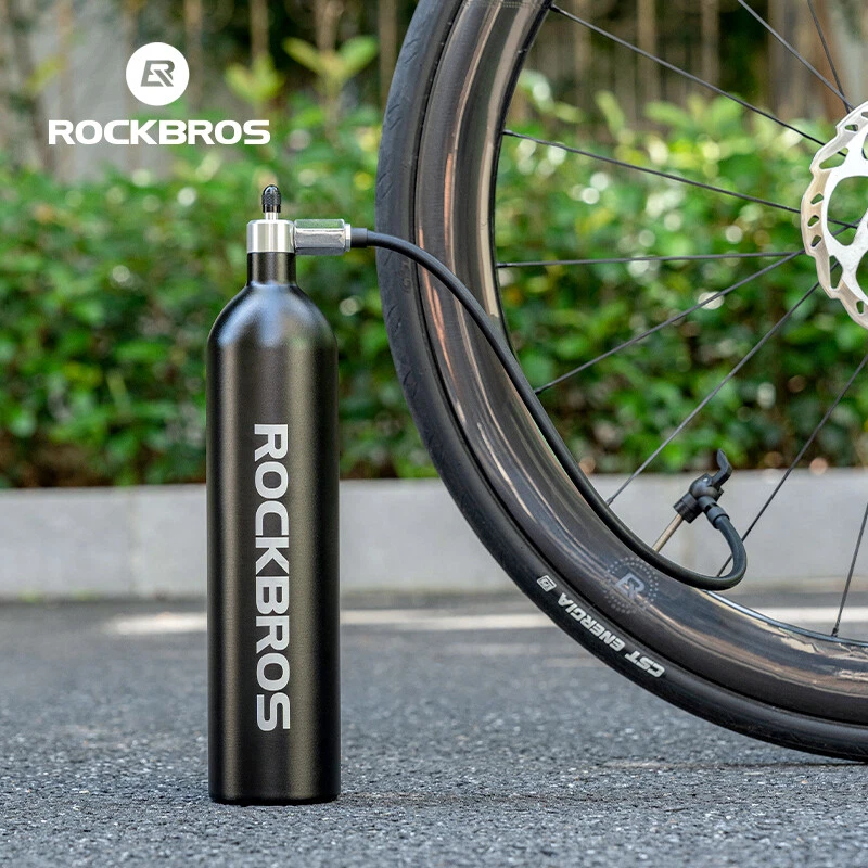 ROCKBROS Bike Vacuum Tire Gas Container 1.2L Recyclable 200PSI Pump Inflator - Image 3 of 4