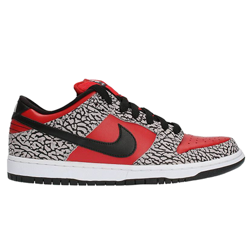 Nike SB Dunk Low Pro x Supreme Red Cement