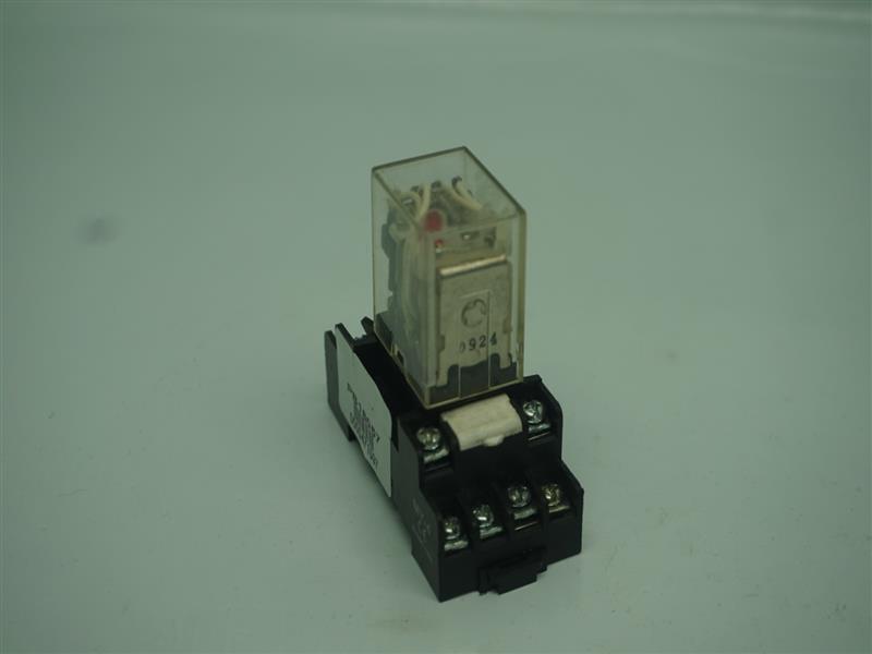 Omron Relay 24VDC w/ MY-4 Socket 30 Days Warranty Expedited Shipping