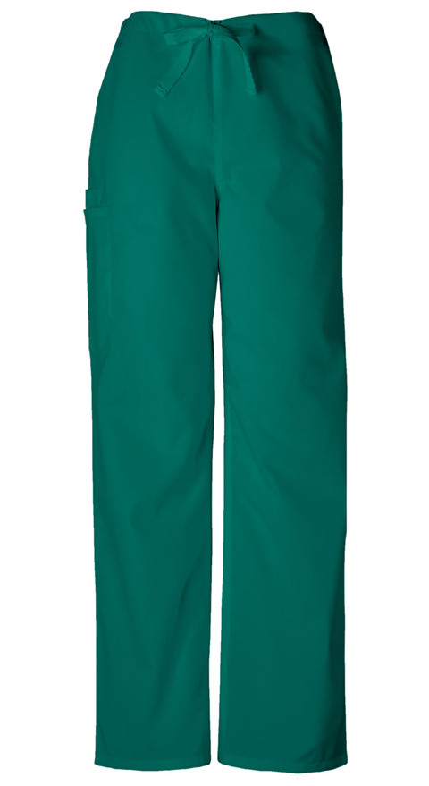 Scrubs Cherokee Workwear Men's Drawstring Pant 4100 HUNW Hunter Free Shipping