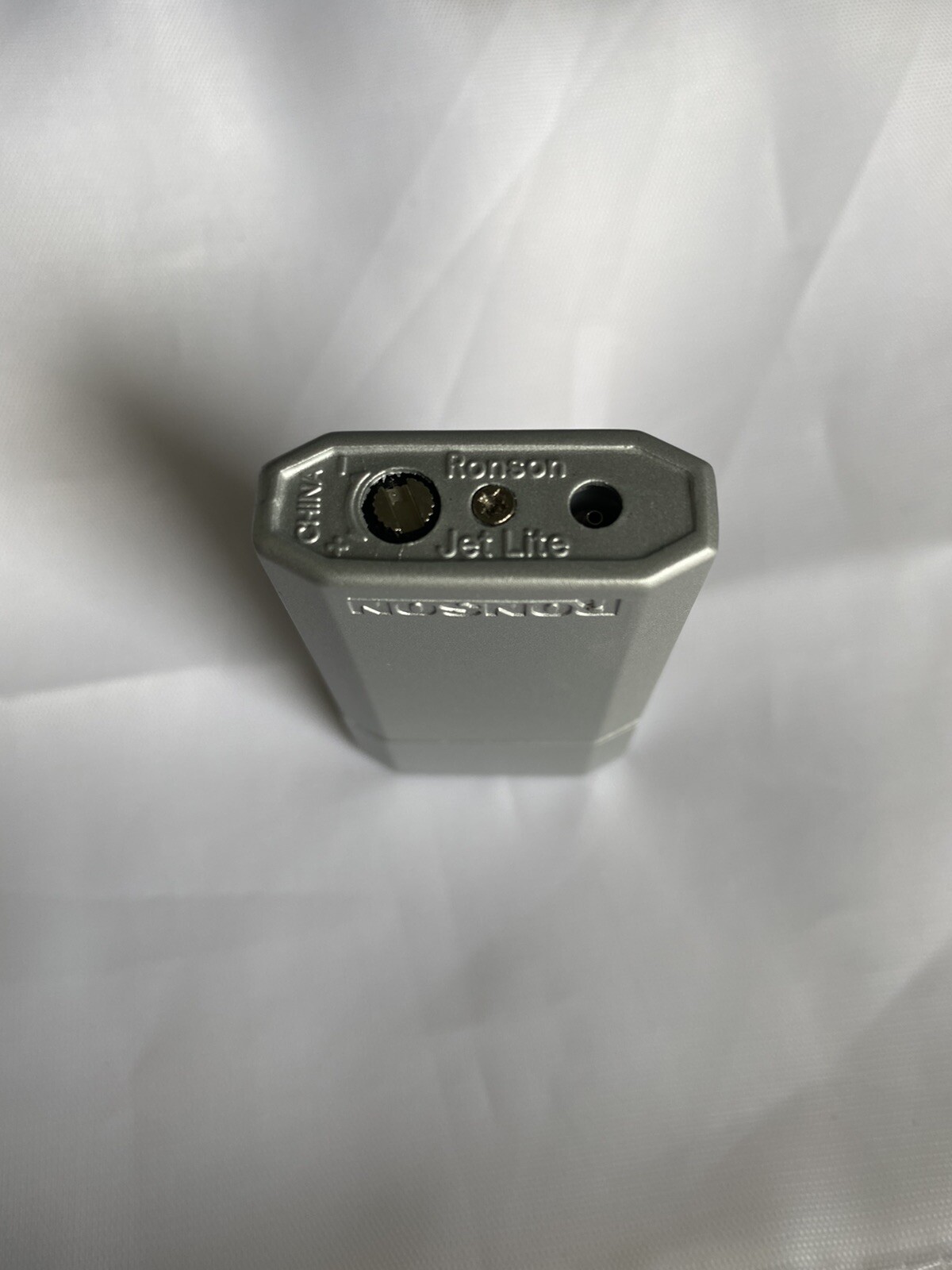 Ronson Jet Lite by Zippo Single Jet Torch Cigar Lighter - Silver - New