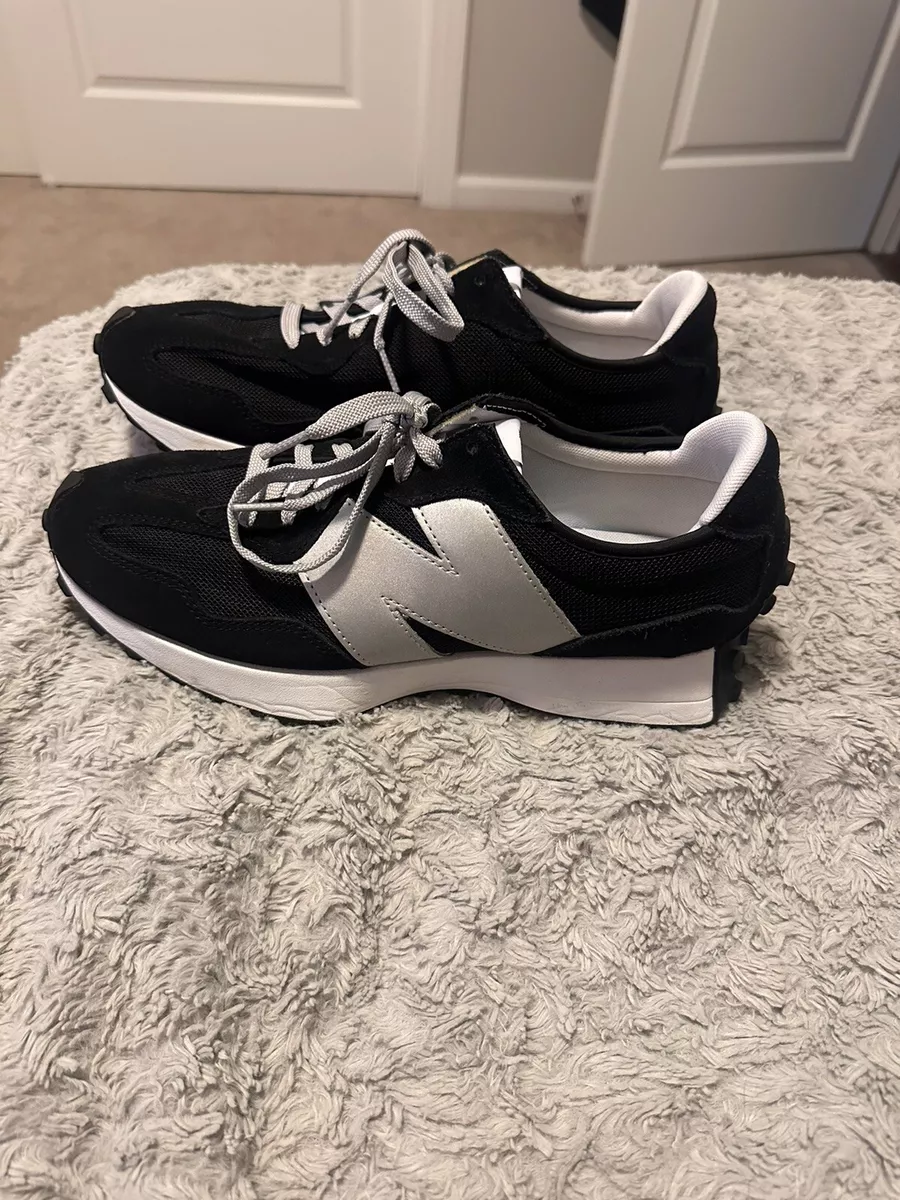 New Balance 327 Black Metallic Silver - Men