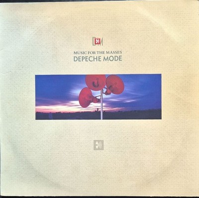 Depeche Mode - Music For The Masses (1987) Mute BLUE Vinyl LP  INT146.833 OIS