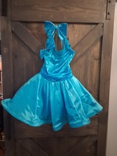 Young Ladies Custom Skating Dress Show Or Competition Dance Costume Size XS