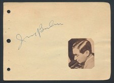 Irving Berlin - 1930's Signed Album Page - Composer & Songwriter - Autograph