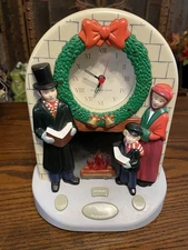 Soundesign Muscial Christmas Carole Clock Pre-owned Tested works
