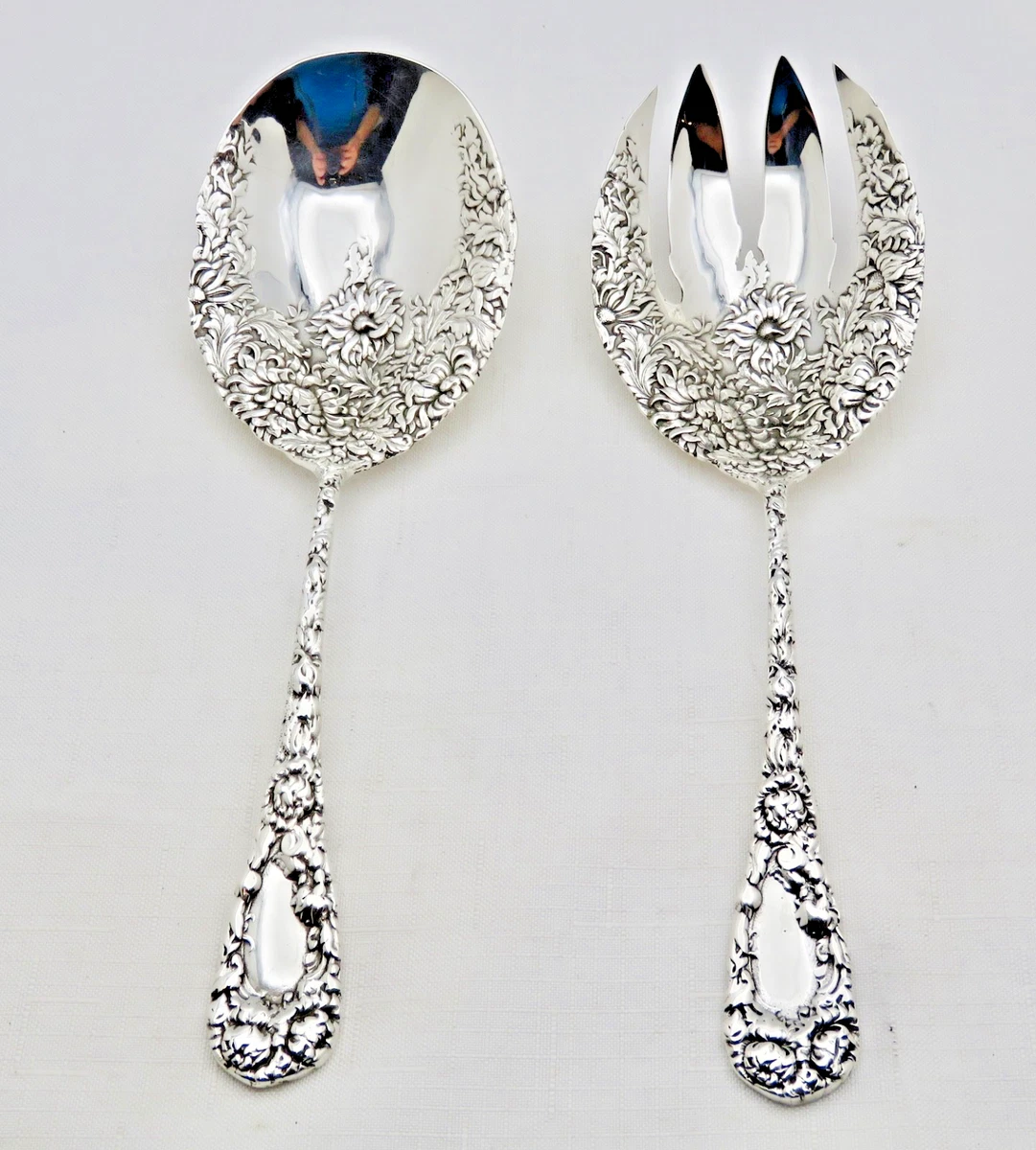 Durgin Chrysanthemum Silver Antiques for sale | eBay