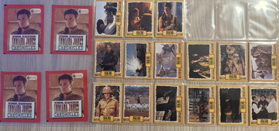 MERLIN - The young Indiana Jones Chronicles - 1993 - KOMPLETT Sticker ungeklebt