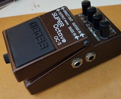 Boss OC-3 Super Octave Guitar Bass Effects Pedal Used In Working