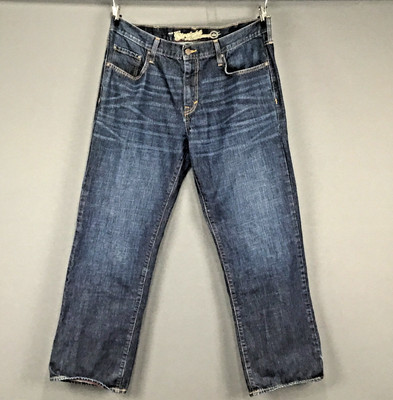 Old Navy Jeans Mens 38x32 Blue Straight Leg Denim Classic Fit Authentic Style