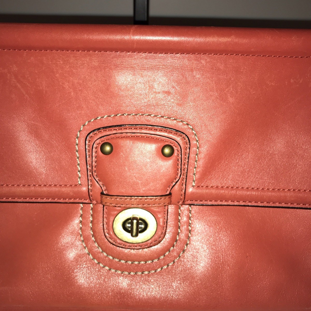 Coach 22062 65th Anniversary Edition Willis City Bag Vermillion | eBay