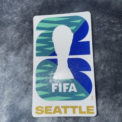 FIFA World Cup 2026 OFFICIAL Volunteer Patch SEATTLE Large RARE NEW