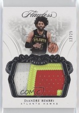 2017-18 Panini Flawless Patch 12/25 DeAndre' Bembry #P-DBM Patch 3d3