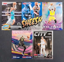 2023-24 NBA Hoops Premium Stock Basketball INSERTS You Pick the Card