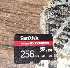 SanDisk 256GB MicroSD EXPRESS Compatible with Switch 2