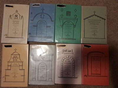 Msgr. Francis Wber California Missions Series Lot of 8 HC/DJ Ex-library