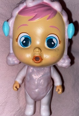 Cry Babies Magic Tears Bottle House RARE CANDY Pink Poodle Dog Puppy Glitter