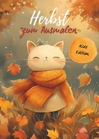 Ausmalbuch Herbst FüR Kinder, Malbuch, Kreative BeschäFtigung, Bunt