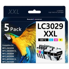 Ink Cartridges With Super High-Yield Replacement For Brother LC3029 XXL
