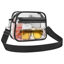 Clear Bag for Stadium Events Clear Sports Fan Handbags Purses
