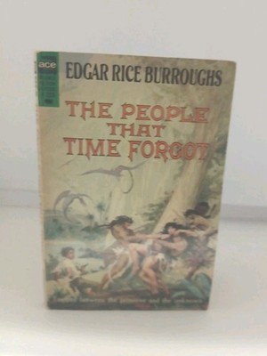 The People That Time Forgot By Edgar Rice Burroughs Vintage Sci-fi Ace F-220