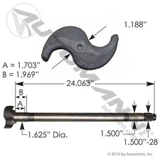 Automann 122.282402.04 Camshaft Rh