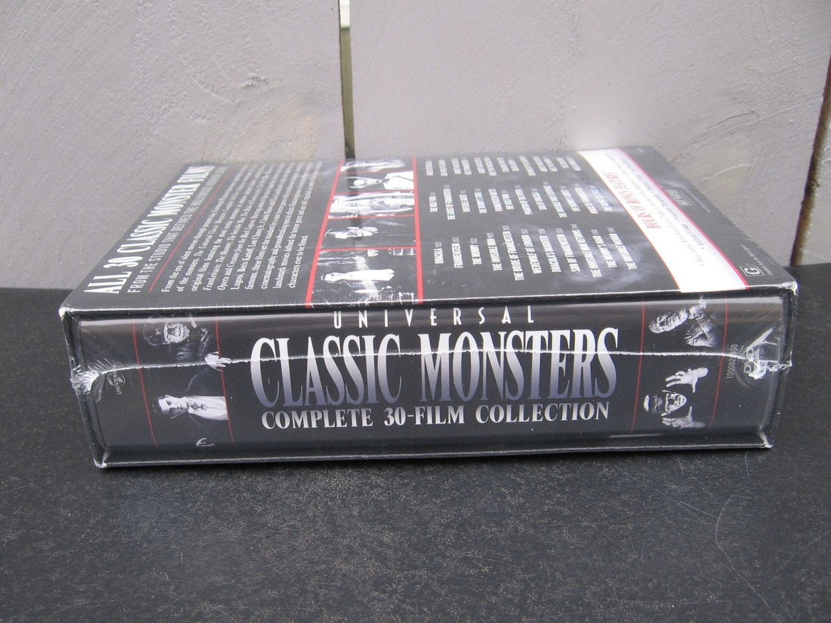 Universal Classic Monsters: Complete 30-Film Collection (DVD) for