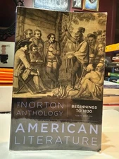 Norton Anthology of American Literature by Michael A. Elliott, Sandra M....