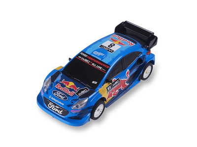 SCX Compact Ford Puma Rally1 #8 Red Bull WRC 2023 C10464 1/43 Slot Car w/ Lights