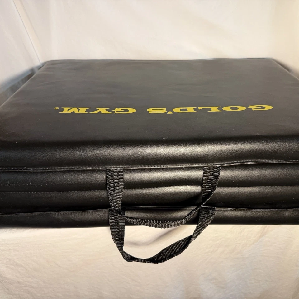 Alfombra de Ejercicio Plegable Vintage Gold’s Gym 72x24x1 Muy Buen Estado Negra Foto 2 de 4